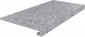 Ступени SG632600R/GCF Ступень клееная Терраццо серый 33х60 Kerama Marazzi