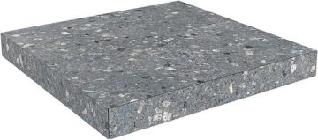 Ступени SG632820R/GCA Ступень угловая клееная Терраццо серый темный 33x33 Kerama Marazzi