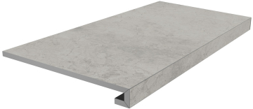 Ступени SG850390R/GCF Ступень клееная Риальто серый светлый матовый 33x80x0,9 Kerama Marazzi