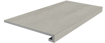 Ступени SG850990R/GCF Ступень клееная Сан-Марко серый светлый матовый 33x80x0,9 Kerama Marazzi