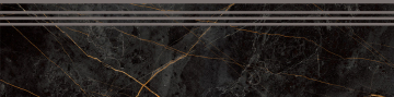 Ступени Stage Granite Sandra Black / Ступень Гранит Сандра Черно-оливковый MR насечки 1200х300 Idalgo (Идальго)