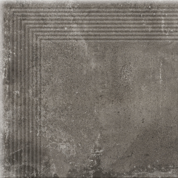 Ступени Stopnica Piatto antracyt narozna 30*30 CERRAD