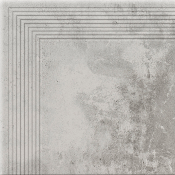 Ступени Stopnica Piatto gris narozna 30*30 CERRAD