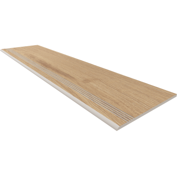 Ступени Ступень AV02 Alavesa Бежевый Неполированный с насечками 30x160x10 Ametis by Estima
