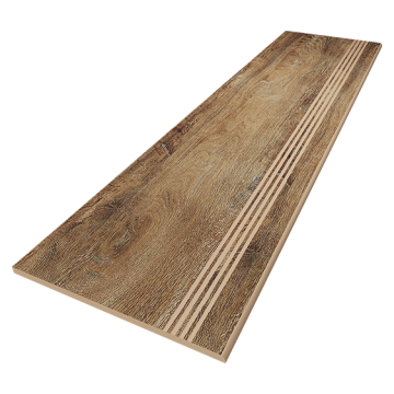 Ступени Ступень BG01 Бригантина Дуб Неполированный с насечками 30x120x9 Estima