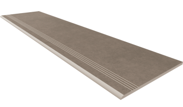 Ступени Ступень CA04 Cave неполированный с насечками 30x120 Estima