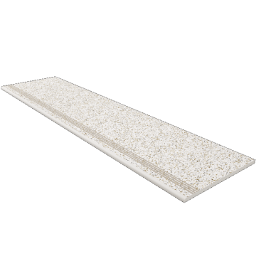 Ступени Ступень CM00 Cosmos Белый неполированная с насечками 30x120x9 Estima