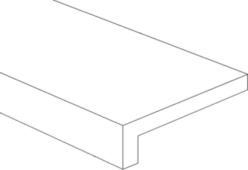 Ступени Ступень фронтальная Clunia Recto Antislip Arena 33x120 Durstone