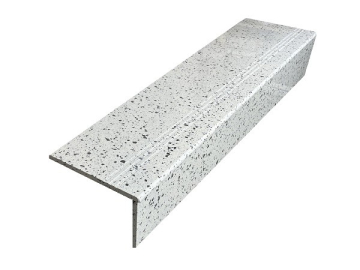 Ступени Ступень фронтальная Terazzo Poiish Silver 30x120 Armano