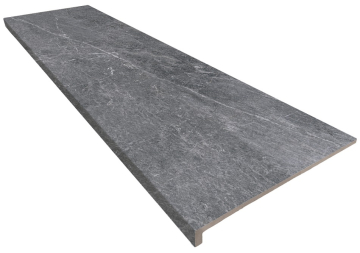 Ступени Ступень кантиковая Marble 446 Ceniza R11 1200х330х12 Kerastep