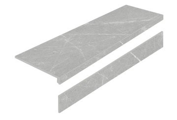 Ступени Ступень L Dakota Gris AS с подступенником 32x120 Staro