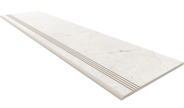 Ступени Ступень NL00 Nolana White неполированный с насечками 30x120 Estima