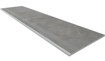 Ступени Ступень NL03 Nolana Dark Grey неполированный с насечками 30x120 Estima