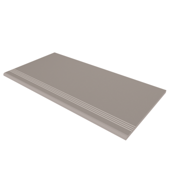 Ступени Ступень RW03 Rainbow Светло-серый Неполированный с насечками 30x60x9 Estima