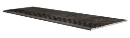 Ступени Ступень стандарт Королевская дорога черный обрезной 29.6x119.5 Kerama Marazzi