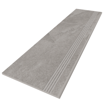 Ступени Ступень TE02 Terra Серый Неполированная с насечками 30x120x9 Estima