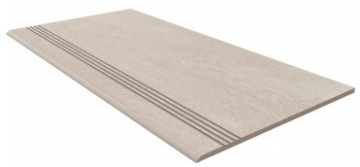 Ступени TN00 Ступень Ivory неполированная с насечками 30x60 Estima