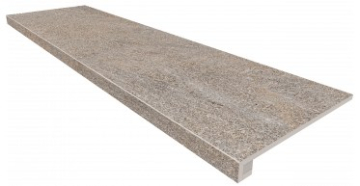 Ступени TN03 Multicolor Неполированная без насечек 33x120 + Подступенок (14,5x120)) Estima
