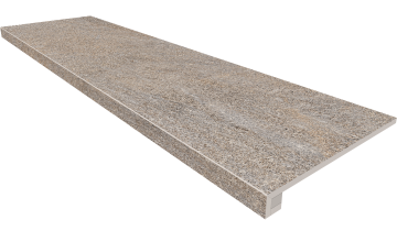 Ступени TN03 Multicolor Неполированная без насечек 33x120 + Подступенок (14,5x120)) Estima