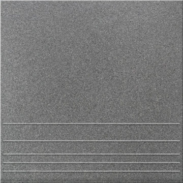 Ступени U119M Ступень Темно-серый соль-перец матовая рельеф 30х30 Уральский Гранит