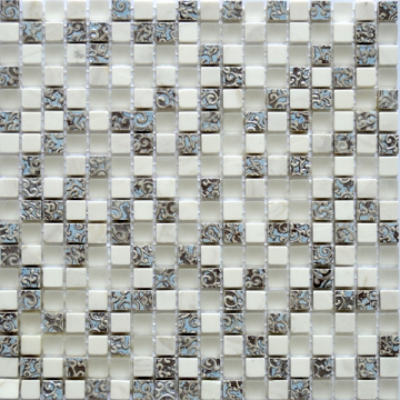 TonoMosaic ASS 11 Мозаика Камень и стекло 30x30 (чип 1.5x1.5) TonoMosaic