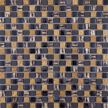 TonoMosaic Мозаика ASM 08 Камень и стекло 30.1x30.1 (чип 1.5x1.5) TonoMosaic