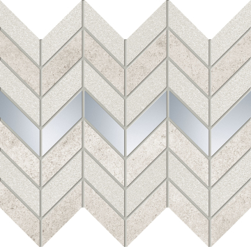 Tubadzin Мозаика Mozaika Tempre grey 29.8x24.6 Tubadzin