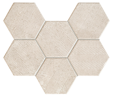 Tubadzin Мозаика SFUMATO HEX 28,9x22,1 Tubadzin