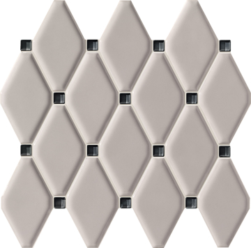 Tubadzin MS-01-159-0298-0270-1-039 Мозаика Abisso grey 29,8x27 Tubadzin
