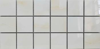 Unico Tiles Мозаика Mk.Aquarius Onyx Beige Polished 15x30 Unico Tiles
