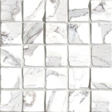 Vallelunga Мозаика G20400 Calacatta Mosaico Lappato 30x30 (Tozz.6x6) Vallelunga