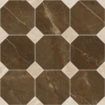 Versace (Gardenia Orchidea) Мозаика 262613 MOSAICO OTTAGONO PULPIS MARRONE 39x39 Versace (Gardenia Orchidea)