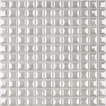 Vidrepur Мозаика Edna White (на сетке) 31,7x31,7 Vidrepur