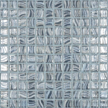 Vidrepur Мозаика Glitter Blue 7800 (на сетке) 25x25 31,7x31,7 Vidrepur