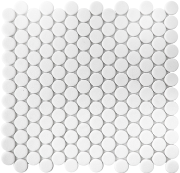 Vidrepur Мозаика Мозаика Circle № 100 Antid. (на сетке) 30,6x31,4 Vidrepur