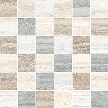 Vitra K945649R Мозаика Travertini Мозаика Mix 30х30 Vitra