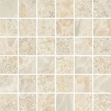 Vitra Мозаика K9498848R001VTE0 Marble-Stone Кремовый Матовый-Лаппато Ректификат 30x30 Vitra