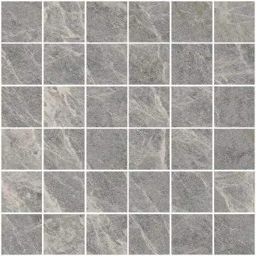Vitra Мозаика K9513618LPR1VTE0 Marmostone Мозаика Темно-серый 7ЛПР R9 5x5 30х30 Vitra