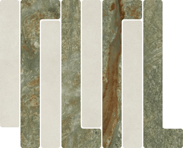 VIVES 41W2 Мозаика Mosaico Trellick Faroe Blanco 30x24,2 VIVES