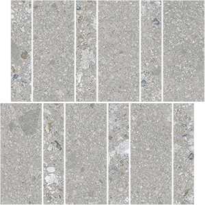 VIVES Мозаика Mosaico Amasia AB|C Ceniza R10 30x30 VIVES