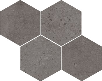 VIVES Мозаика Mosaico Bangkok Basalto 35x28 VIVES