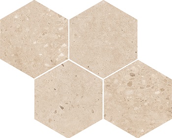 VIVES Мозаика Mosaico Bangkok Crema 35x28 VIVES