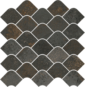 VIVES Мозаика Mosaico Korubo NT Basalto 30x30 VIVES