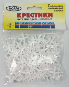 Выравнивающие элементы Крестики белые 2.5 мм Normal