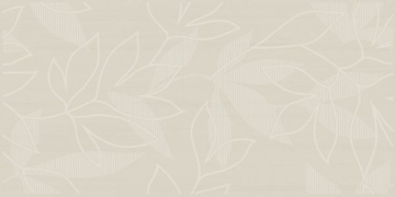 WITMB061 Плитка декор цветы серые 20х40 RAKO