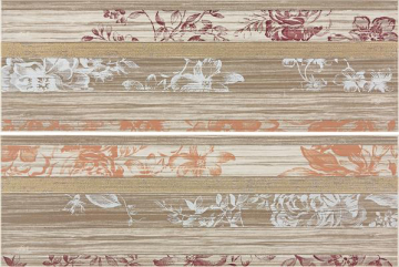 WITVE033 Плитка декор бежевый (комплект 2шт) 40x60 RAKO