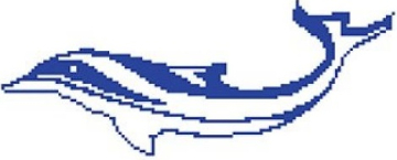 Y143-3 Мозаика Porcelain Mosaic Design Dolphin-1 5x5 (270x660) Serapool