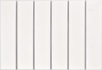 Y45P801 Мозаика Strip Белая матовая 4.5x19.5 28.8x19.5 Porcelain mosaic