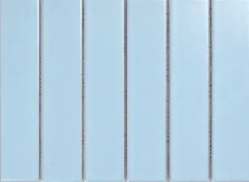 Y45P803 Мозаика Strip Голубая матовая 4.5x19.5 28.8x19.5 Porcelain mosaic