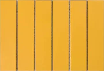 Y45P809 Мозаика Strip Желтая матовая 4.5x19.5 28.8x19.5 Porcelain mosaic